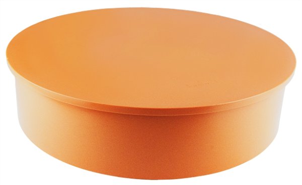 Dno 400 PVC-U bez uszczelki, na zewnątrz rury / do studni z osadnikiem 400 Kaczmarek 2549921030